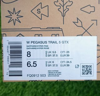 Nike Trail 5 Gtx Morado Naranja