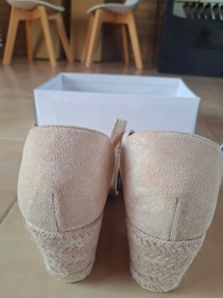 Alpargatas Beige Talla 37