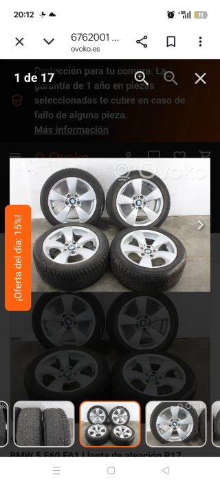 Llantas BMW Serie 5 E60 E61 R17