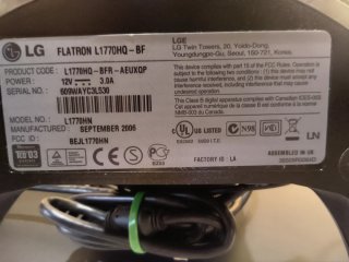 Monitor LG Flatron Slim