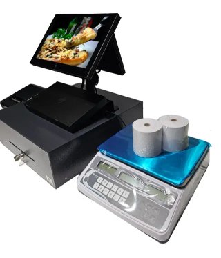 Pack TPV Táctil HP Doble con i5, ideal para Tienda