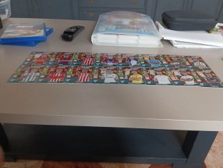 Colección cromos fútbol Super Heroes