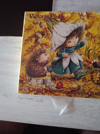 Puzzle Victoria Plum 25 Piezas Madera Años 80