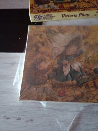 Puzzle Victoria Plum 25 Piezas Madera Años 80