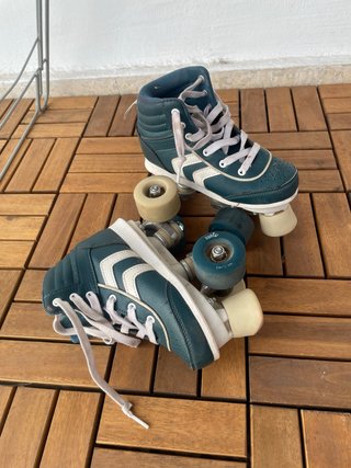 OFERTA !!!!  Patines 4 Ruedas Decathlon Azul