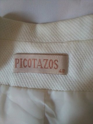 CHAQUETA BLANCA MUJER