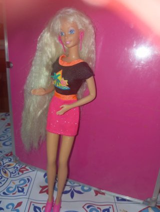 Barbie Ghitter Hair 1993 Vintage