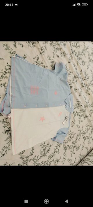 Pijama corto camisero algodón nudo