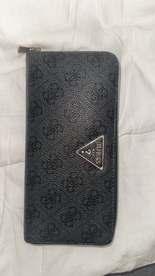 Cartera Guess Negra Original