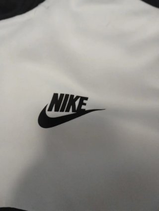 Nike Force Hoodie Black White 00's Vintage