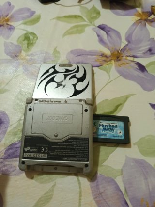 Nintendo Game Boy Advance SP Plata