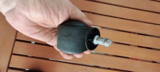 Pack 5 Ruedas Silla Oficina 50mm