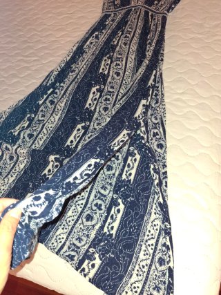 Vestido largo Oysho Estilo Griego Talla S