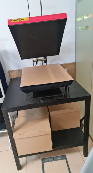Prensa de calor para grabación de ropa y gorras