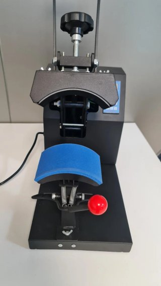 Prensa de calor para grabación de ropa y gorras