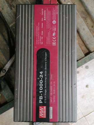 Cargador Baterías Mean Well PB-1000-24