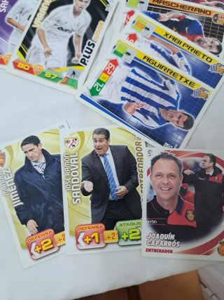 Cromos de fútbol antiguos