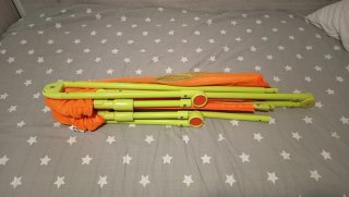 Barandilla de Cama plegable Jane Naranja