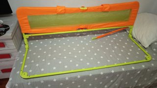 Barandilla de Cama plegable Jane Naranja