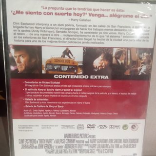 Loca Academia de Policía y Harry el sucio dvd