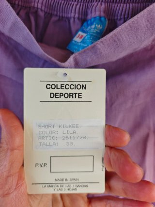 Shorts Adidas Lila