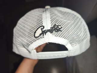 Gorra Corteiz Negra y Blanca