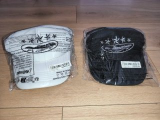Gorra Corteiz Negra y Blanca