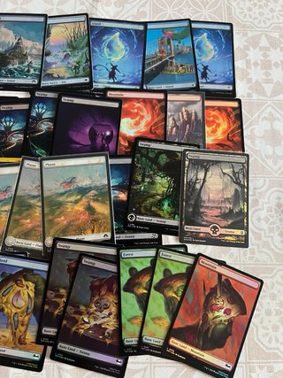 Conjunto di Carte Magic MTG Terreni Base