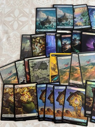 Conjunto di Carte Magic MTG Terreni Base