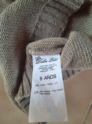 Jersey lana 5 años sin estrenar