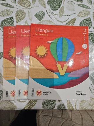Libros de texto de tercero de primaria PJO Benimac