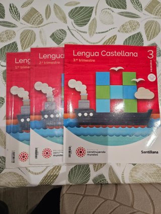 Libros de texto de tercero de primaria PJO Benimac