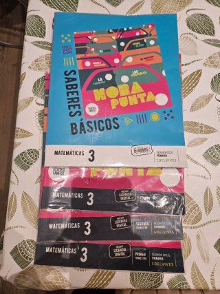 Libros de texto de tercero de primaria PJO Benimac