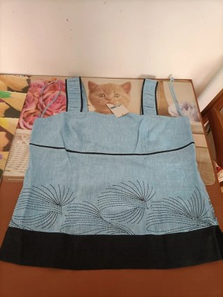 Camiseta tirantes El Corte Inglés azul