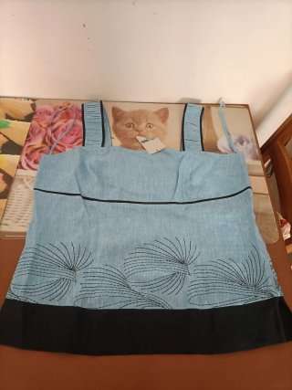 Camiseta tirantes El Corte Inglés azul