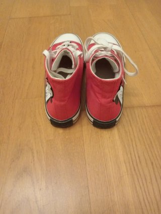 Zapatillas Mickey Mouse Rojas Talla 37