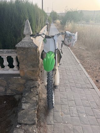 Kawasaki KX250F Verde Motocross