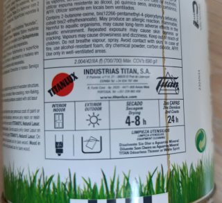 Titanxyl Lasur Natural Roble 750ml
