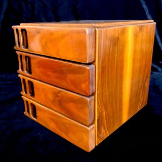 Antigua Cajonera escritorio vintage madera