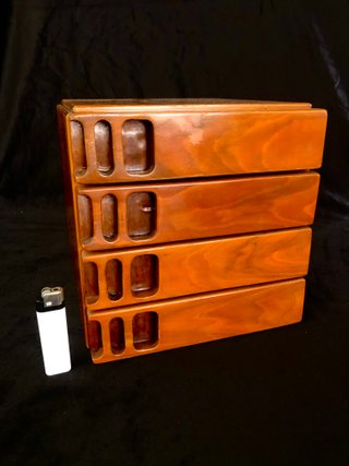 Antigua Cajonera escritorio vintage madera