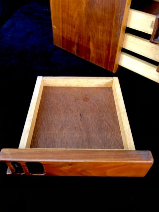 Antigua Cajonera escritorio vintage madera