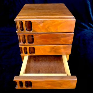 Antigua Cajonera escritorio vintage madera