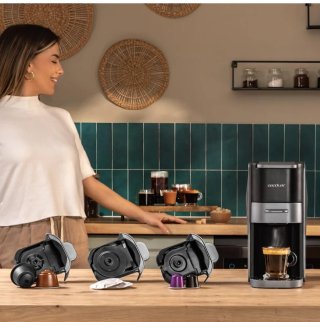 Cafetera Cecotec 1300W (Cápsulas y Molido)
