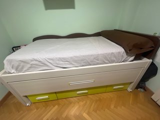Cama nido 102x205 cm con 3 cajones