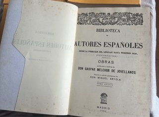 4 tomos biblioteca de autores españoles.