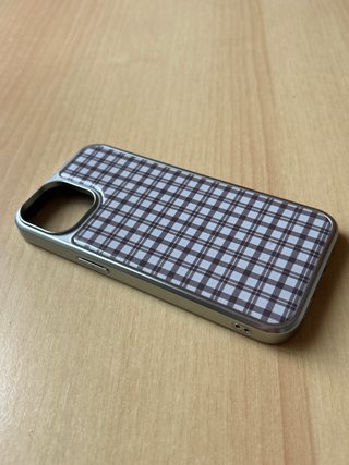 Funda iPhone 14 a cuadros