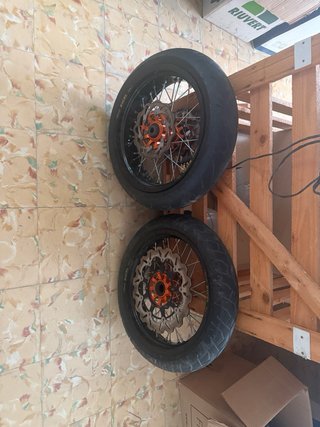 Llantas SUPERMOTARD Excel KTM Originales