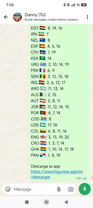 Cromos Panini Mundial FIFA 2026