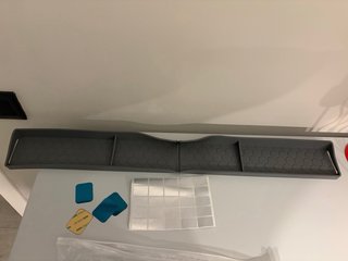 Estante Magnético Cocina Silicona Negro. Nuevo