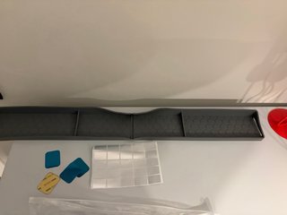 Estante Magnético Cocina Silicona Negro. Nuevo